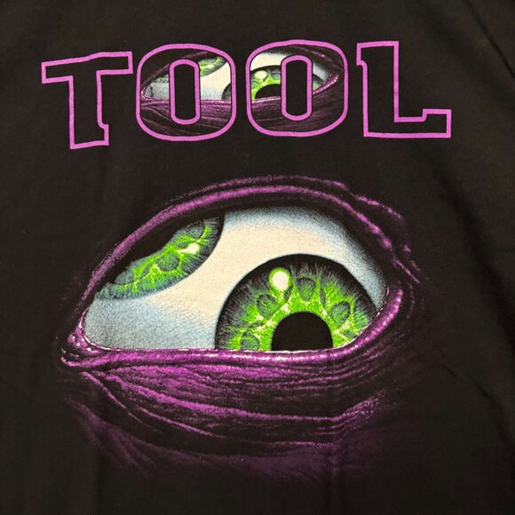 Tool Aenima CD Back Cover Eye Groove Metal Band T-Shirt L - Picture 2 of 4